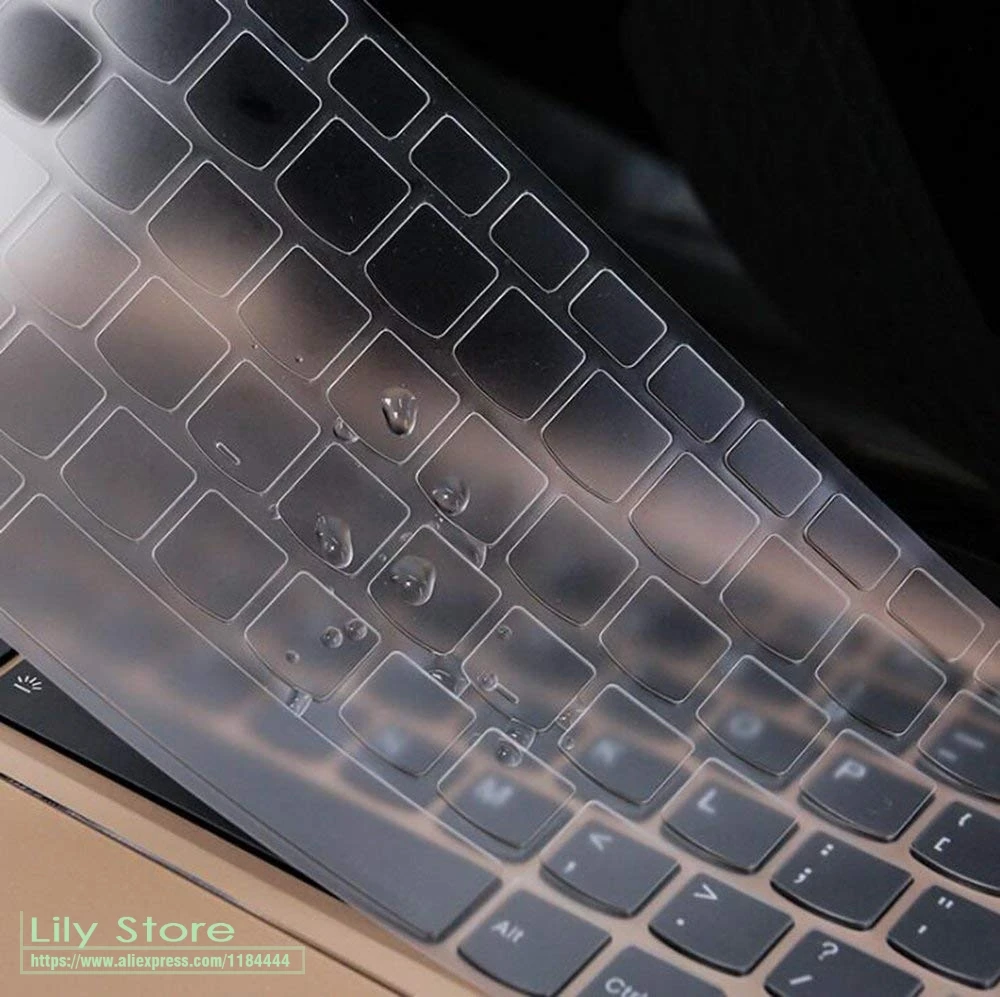 Ombre Pink Keyboard Cover Protector Compatible Lenovo Yoga 730/720 13.3 inch/Lenovo Yoga 720 12.5 inch/Lenovo Yoga 920 C930 13.9 inch Soft-Touch Protective Skin 