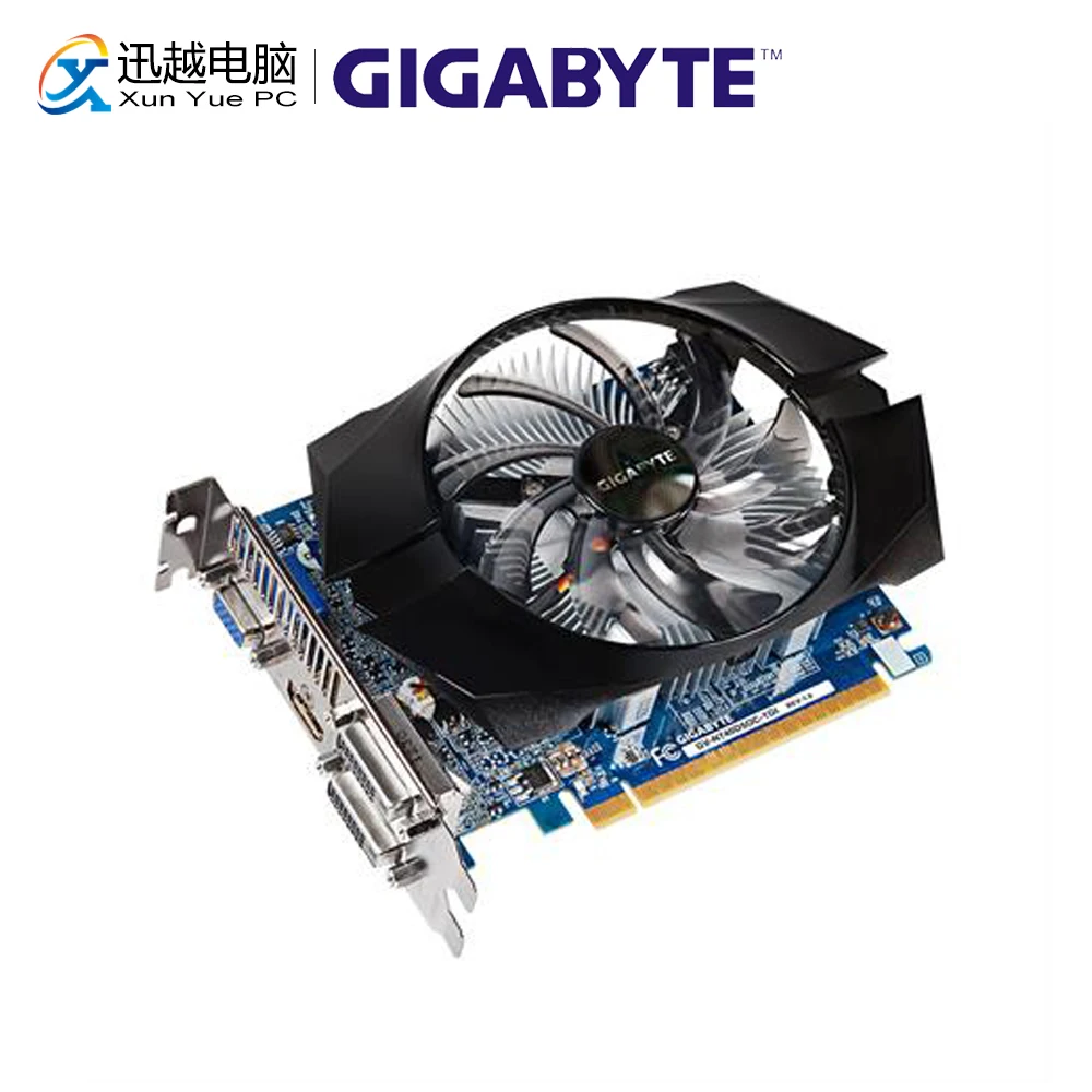 

Gigabyte GV-N740D5OC-1GI Graphics Cards 128bit GT 740 1 GB GDDR5 1*HDMI For Nvidia Geforce GT 740 Original Used Video Card