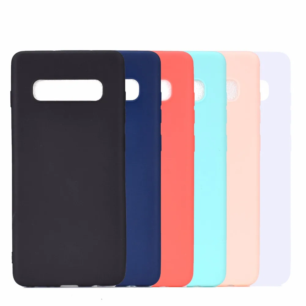 Thick base very soft TPU Total package side and ultrathin For Samsung S6 S7 S8 S9 S10 Note 8 9 Back Cover phone Case |
