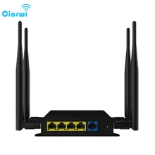 

Cioswi WE826-T High Power Wifi Router Repeater Supprot 3G 4G Modem 2.4G/5GHz 128MB Mobile Wifi Router With Sim Card Slot