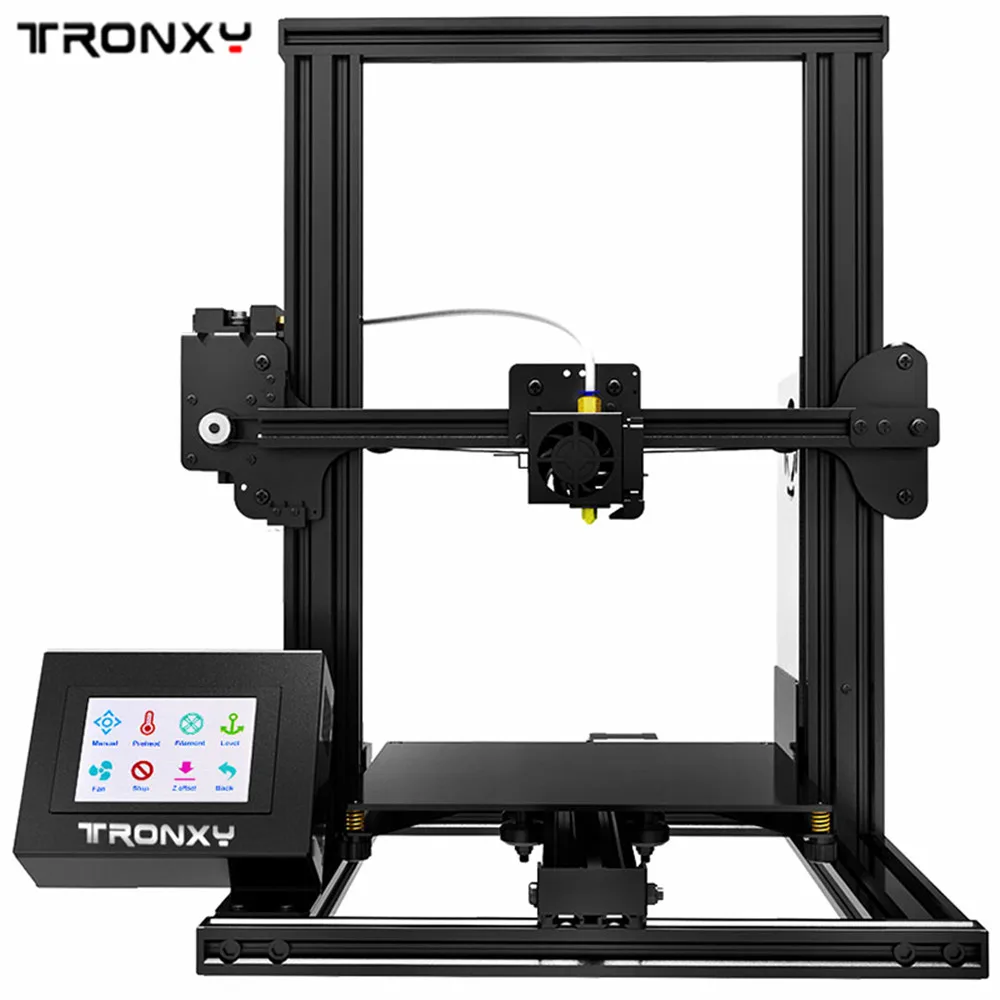2018 Tronxy XY - 2 Full Metal 3D Printer USB Interface/TF Card 3.5 Inches Touch Screen With Heat Bed 220 x 220 x 260mm 2018 Tronxy XY - 2 Full Metal 3D Printer USB Interface/TF Card 3.5 Inches Touch Screen With Heat Bed 220 x 220 x 260mm