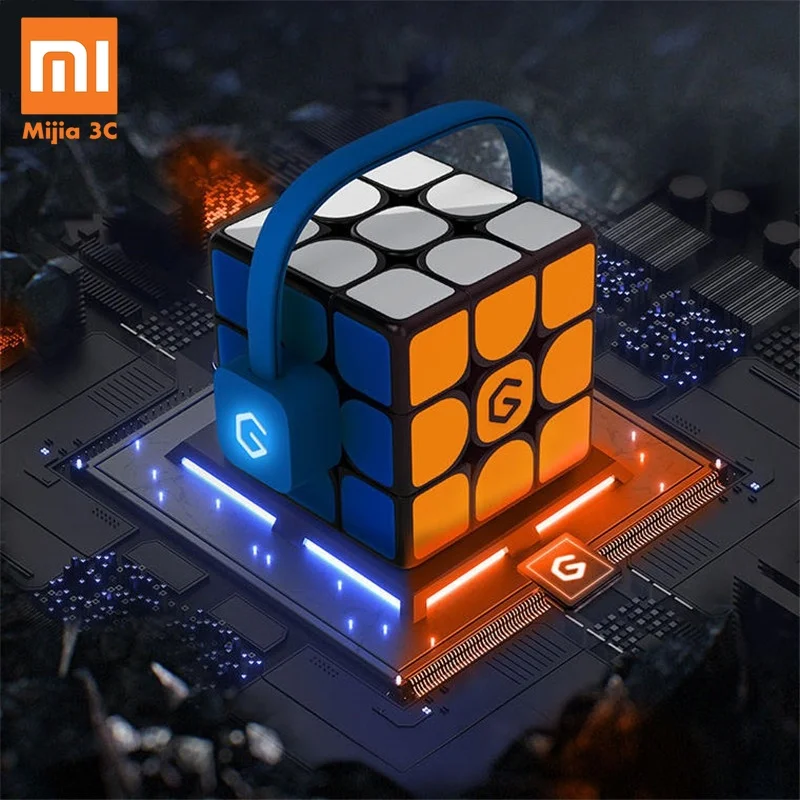

Original Xiaomi Mijia Giiker I3s AI Intelligent Super Cube Smart Magic Magnetic Bluetooth APP Sync Puzzle Toys [Update Version]