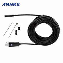 Мини 7 ММ Объектив Android USB Бороскоп Эндоскопа Эндоскопа 6 Светодиода Водонепроницаемый Мини Камера Android OTG Для Android PC 10 м
