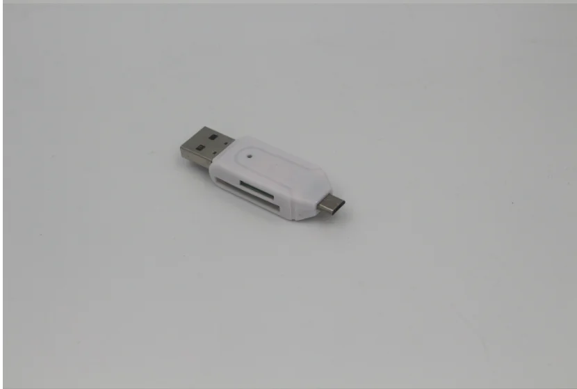 

SR 2 in 1 USB OTG Card Reader Universal Micro USB OTG TF/SD Phone Extension Headers Micro USB OTG Adapter DC Adapters