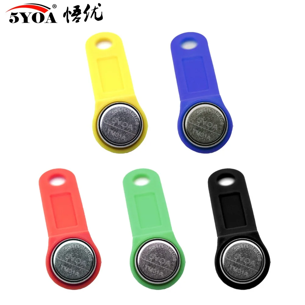 

10pcs/lot TM01A iButton Key TM Key Card Touch Memory Key Card Sauna Key