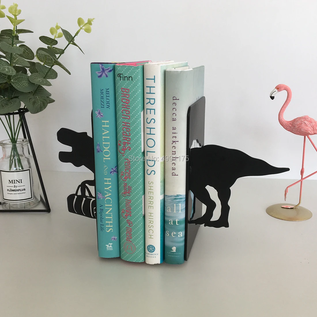 Dinosaur Book shelf Book holder Bookend 