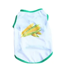 Одежда для собак, футболки для маленьких собак, хлопковый жилет для щенков, одежда на лето и весну, жилеты для животных, Лучшая цена