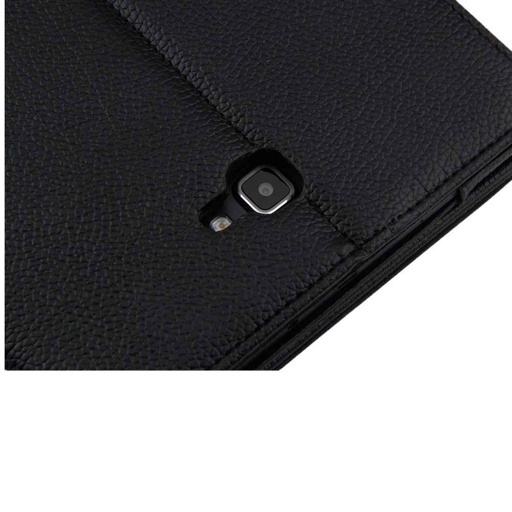 Bluetooth клавиатура Folio кожаный чехол для Samsung TabA 10 1 T580 T585N черный водонепроницаемый