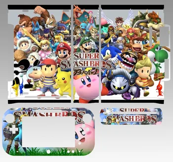 

221 Vinyl Skin Sticker Protector for Nintendo Wii U and controller skins Stickers