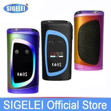 Newest Design high power font b vape b font 10W 230W e Electronic Cigarette Sigelei Kaos