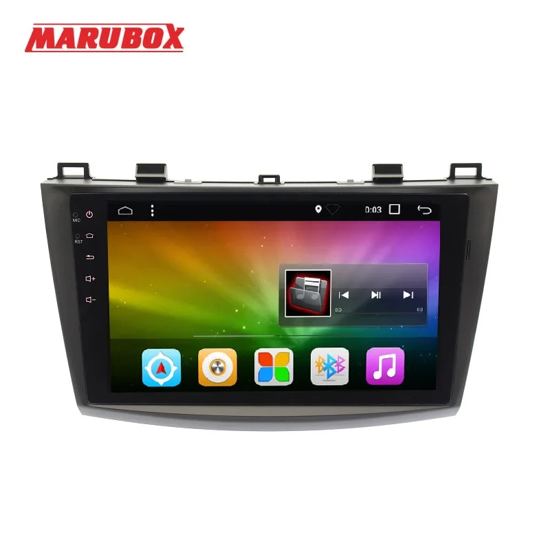 MARUBOX 9A702A4, автомобильный мультимедийный плеер для MAZDA3 2010 2011 2012, Android 7,1 2 ГБ Оперативная память, 32 ГБ Встроенная память, 1024*600 HD 9 "gps Радио USB BT