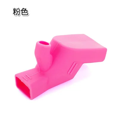 WHISM двойного назначения удлинитель водяного крана эластичный силиконовый для малышей моющее устройство водопроводный кран расширительный инструмент Аксессуары для ванной комнаты - Цвет: Розовый