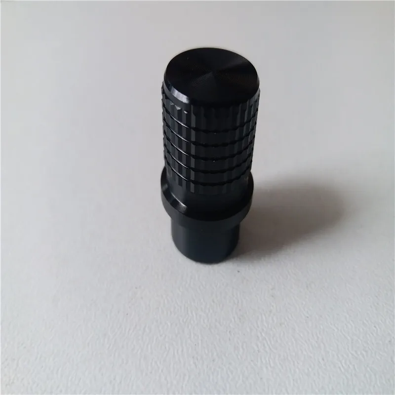 

6pcs aluminum knob grid potentiometer knob 14*22.5*6mm D shaft Switching power supply amplifier power knob amplifier knob