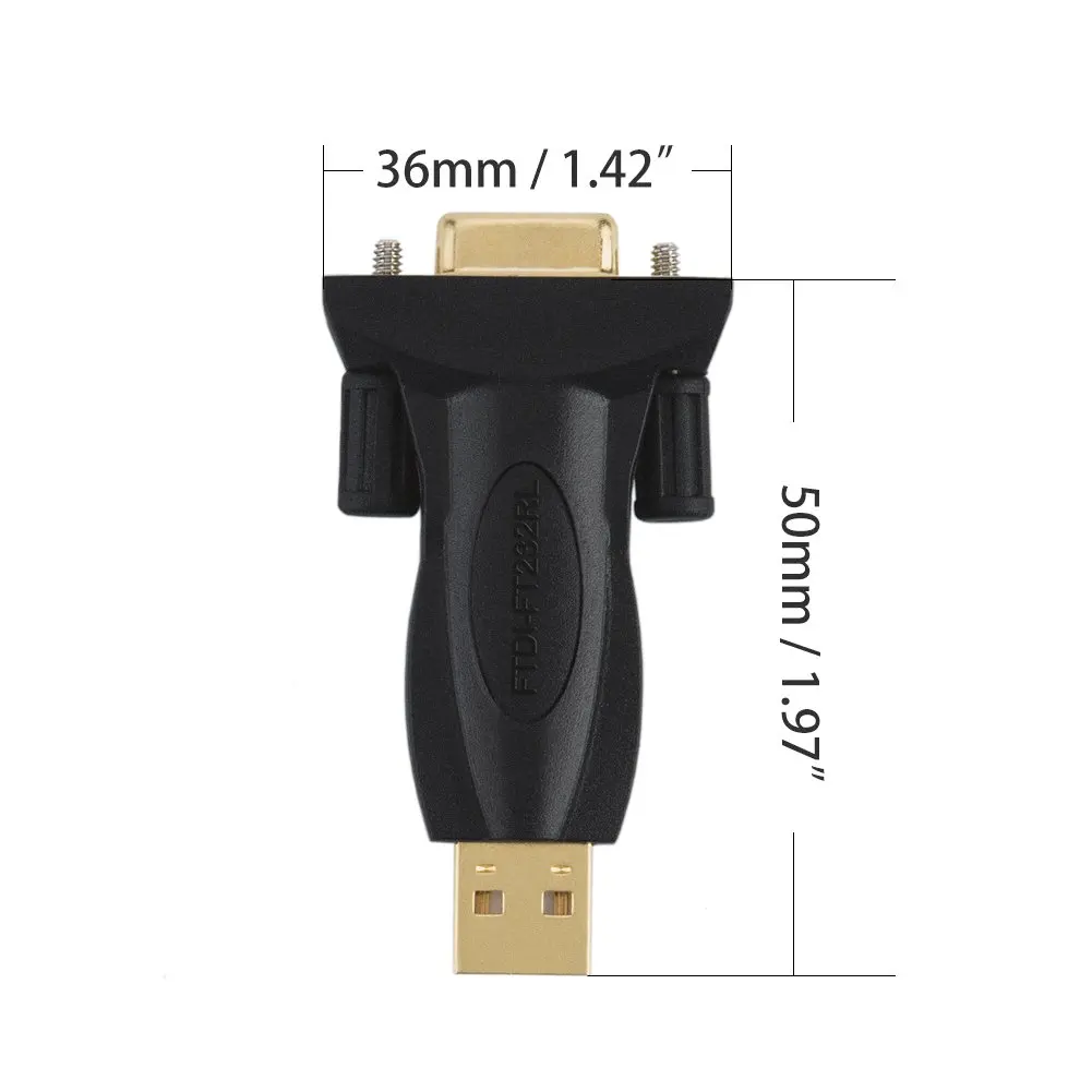 USB в RS232 адаптер с чипсетом PL2303, JORINDO USB в DB9 последовательный Женский конвертер, совместимый с Windows 10, 8,1, 8,7, Vista, XP