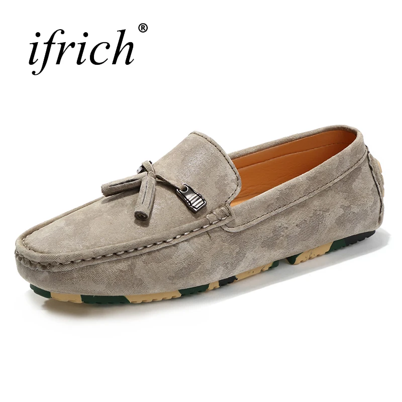 

Big Size Moccasin Men Casual Shoes Leather Men Loafers Footwear Brown Gray Casual Sneakers for Male Mans Fashion Shoes