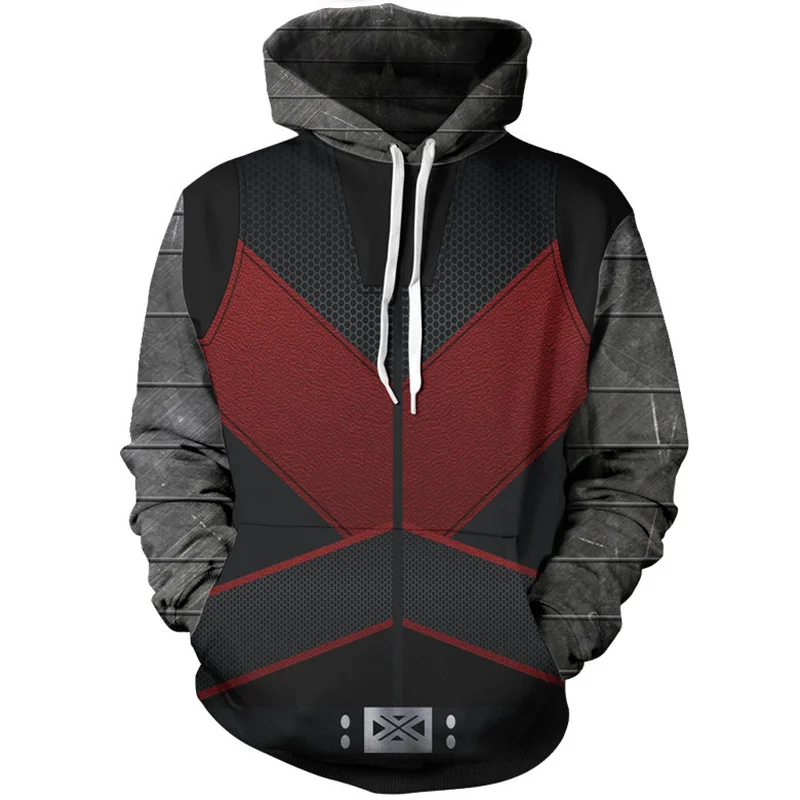 

Fans Wear Sweatshirt Ant Man 3D Prined Hooded Sweatshirts Ant-man Cosplay Hoodie