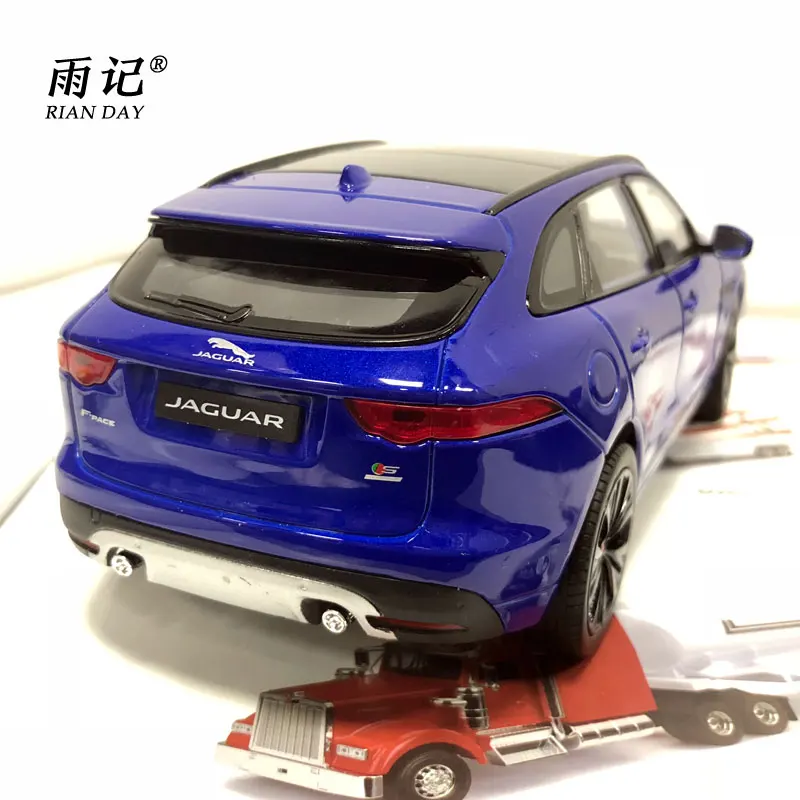 1/24 весы модель автомобиля из литого металла JAGUAR F Pace игрушка SUV для