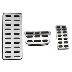 Car Fuel Brake Rest Foot Pedals Auto Pedal Cover for Hyundai Ix25 Creta Accent Verna Solaris for Kia K2 Rio Soul KX3 Accessories