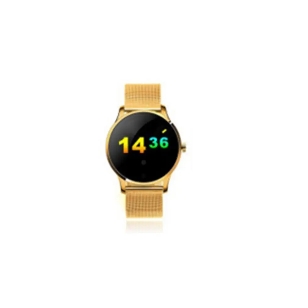 

All-in-1 K88h Smart Watch Round Ips Screen 4.0 Heart Rate Monitor Pedometer Sync Calls And Messages