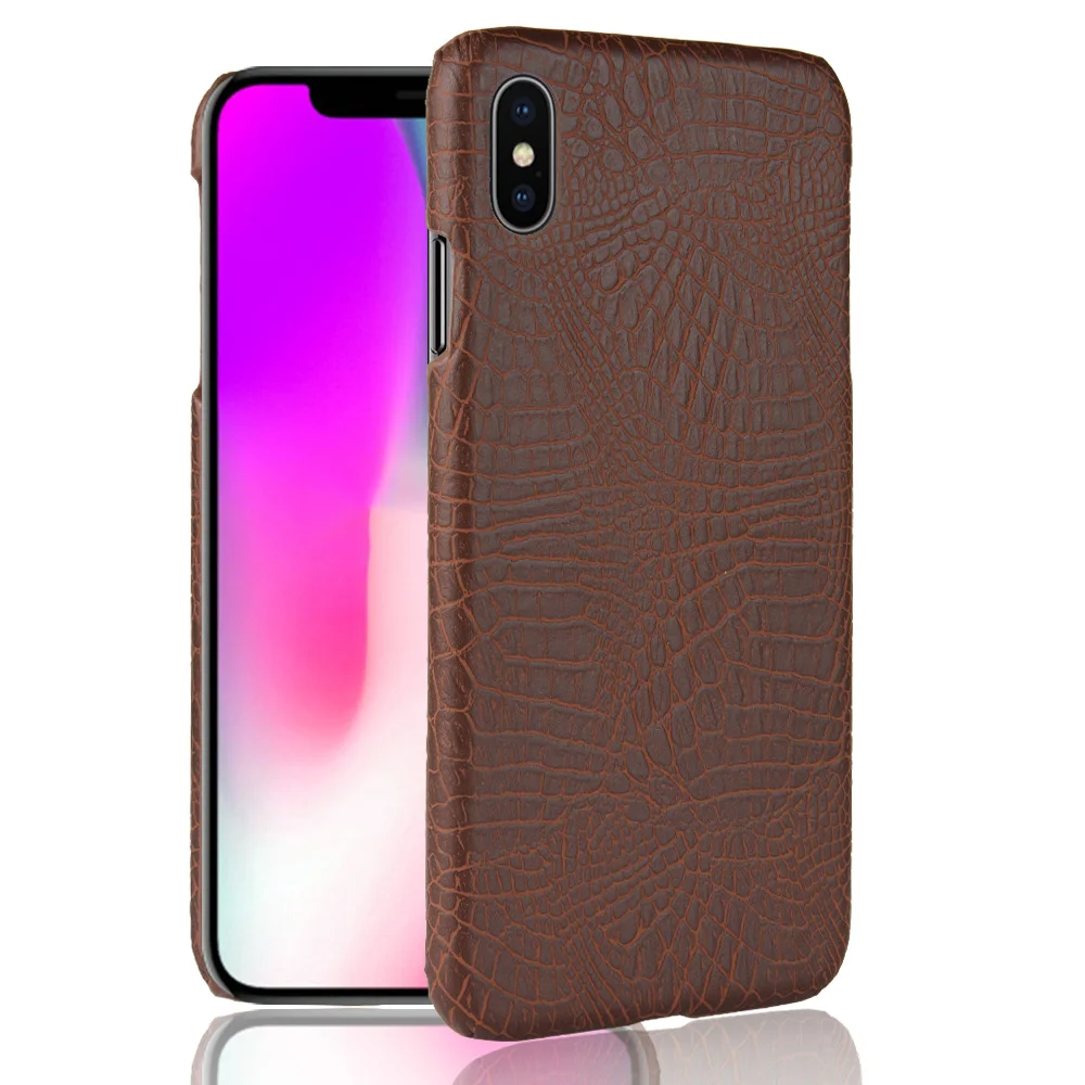 Чехол Beyour для iPhone 6 6s 7 8 Plus X чехлы телефонов с крокодиловой текстурой задняя