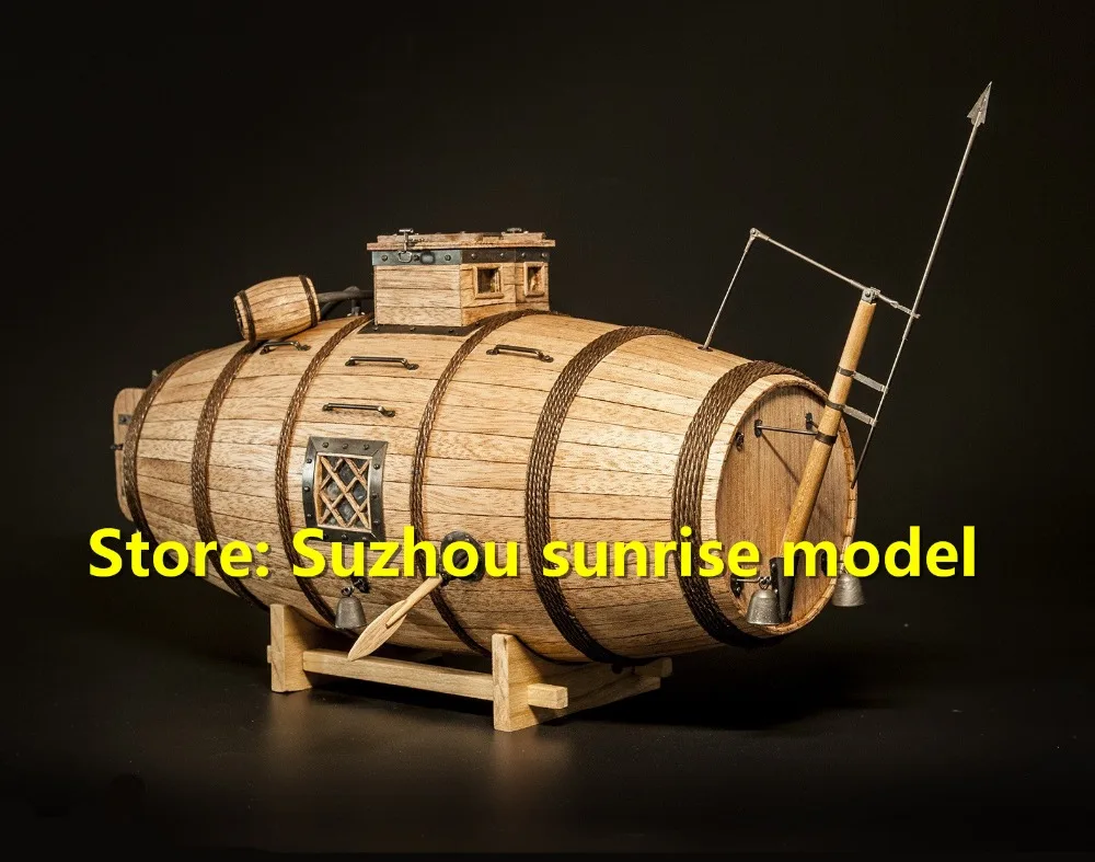

LOVE MODEL Wooden model kit Russian original submarine The Vyacheslav Nikonov 1718 wooden submarines model kit English manuals