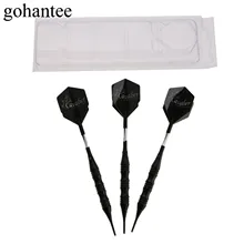 Gohantee 3 шт./упак. Профессиональные 20 г мягкие дротики для Дартса высококачественный 20 г мягкий наконечник электронных Дартс доска с алюминиевым валом