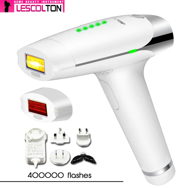 100% Original Lescolton 1000000 times IPL Permanent Laser epilator Hair