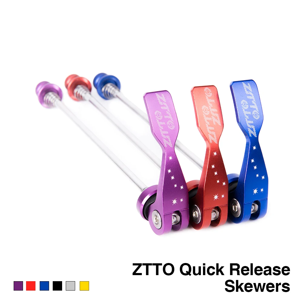 ZTTO-1-Pair-Bicycle-QR-Skewers-Ultralight-9MM-5MM-Quick-Release-Skewers-100-135-Reliable-Axle