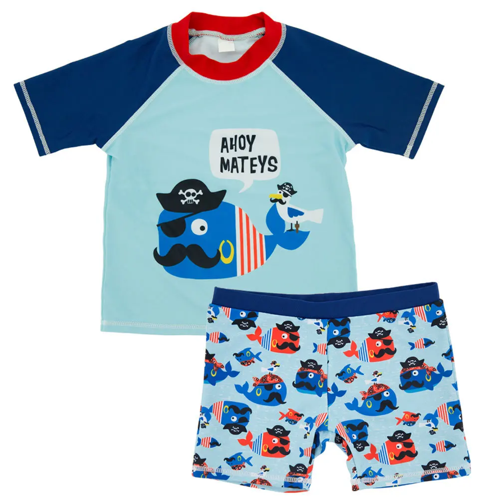 Летний купальник с героями мультфильмов для маленьких мальчиков, детский купальный костюм, крутая пляжная одежда для мальчиков 1-6 лет