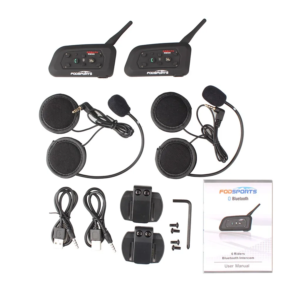 Bluetooth Headset Excelvan V6 2pcs (1pair)Excelvan V6-1200