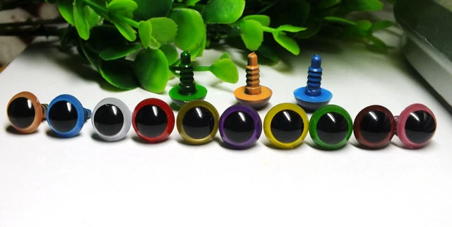 Free Shipping!!! 100pcs X 5-18mm Clear Round Safety Eyes Can Choose Size -  Dolls Accessories - AliExpress