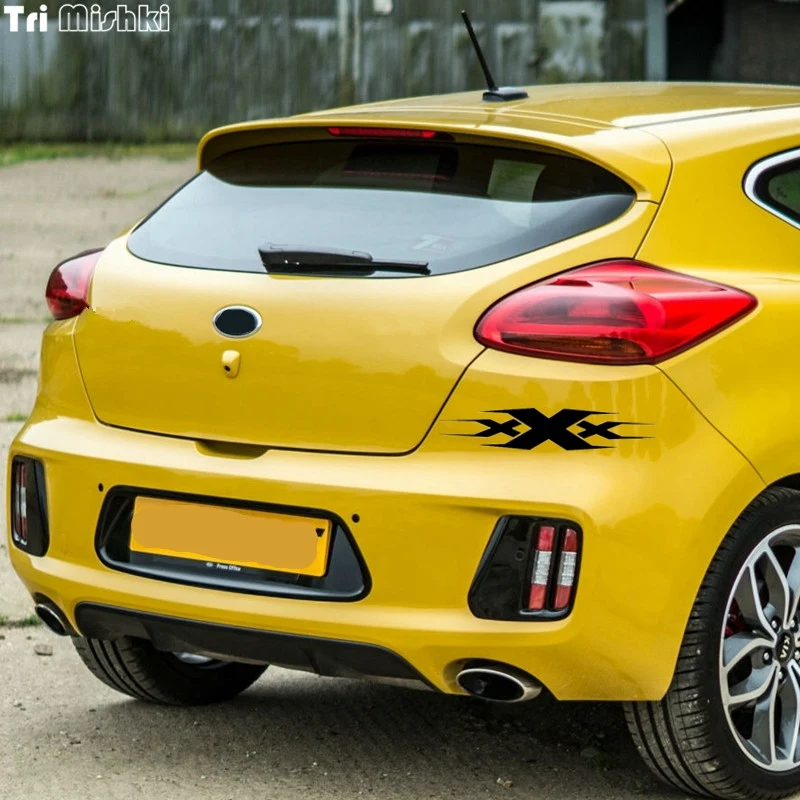 Tri Mishki HZX388 #30*5 см ХХХ Дизайн Забавный стикер для автомобиля s виниловые наклейки на