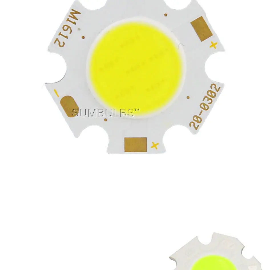 3w 5w 7w LED chip on board cob light source spotlight downlight bulb (2)