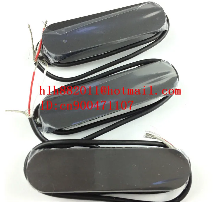 

new electric guitar one coil closed pickup in black ART-42