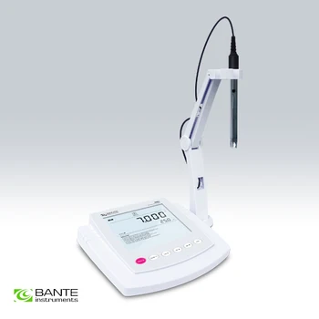 Online Benchtop Lab PH MV ISE Meter Ion Concentration Temperature Tester Analyzer Water Tester Brand BANTE ATC USB To PC High Quality