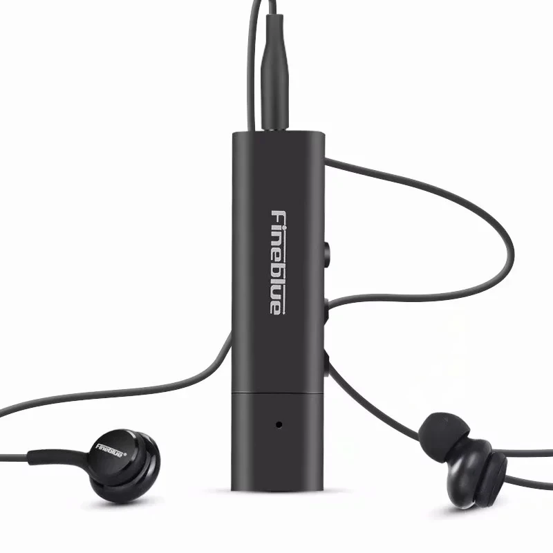 FULAIKATE Bluetooth Clip On Earphone for iPhone X Xiaomi Huawei Handsfree Wireless Music Headset for Samsung Smart Phone