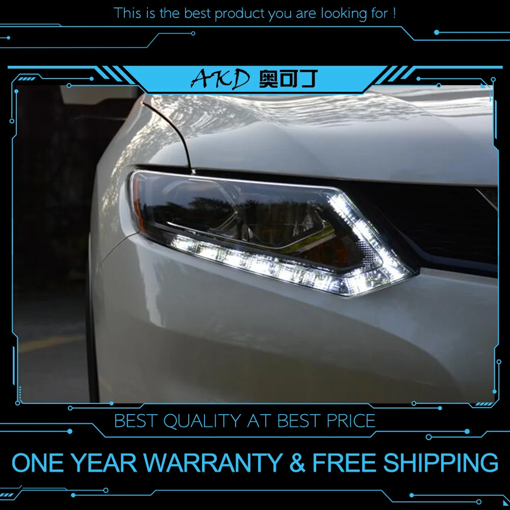 Buy AKD tuning cars Headlight For Nissan X Trail