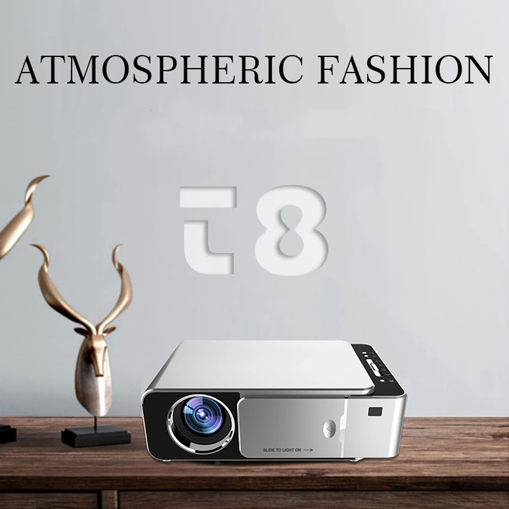 

Newly Mini Household Projector HD 720P 1080P Office Conference Beamer for Theater Movies