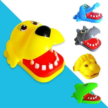 

2019 Hot Sale New Creative Small Size Crocodile Mouth Dentist Bite Finger Game Funny Gags Toy For Kids Play Funny