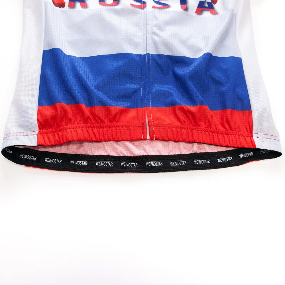 Российская команда, мужская летняя велосипедная майка с коротким рукавом, велосипедные майки, Майо Ciclismo MTB Bike, одежда для велоспорта, синий, белый, красный