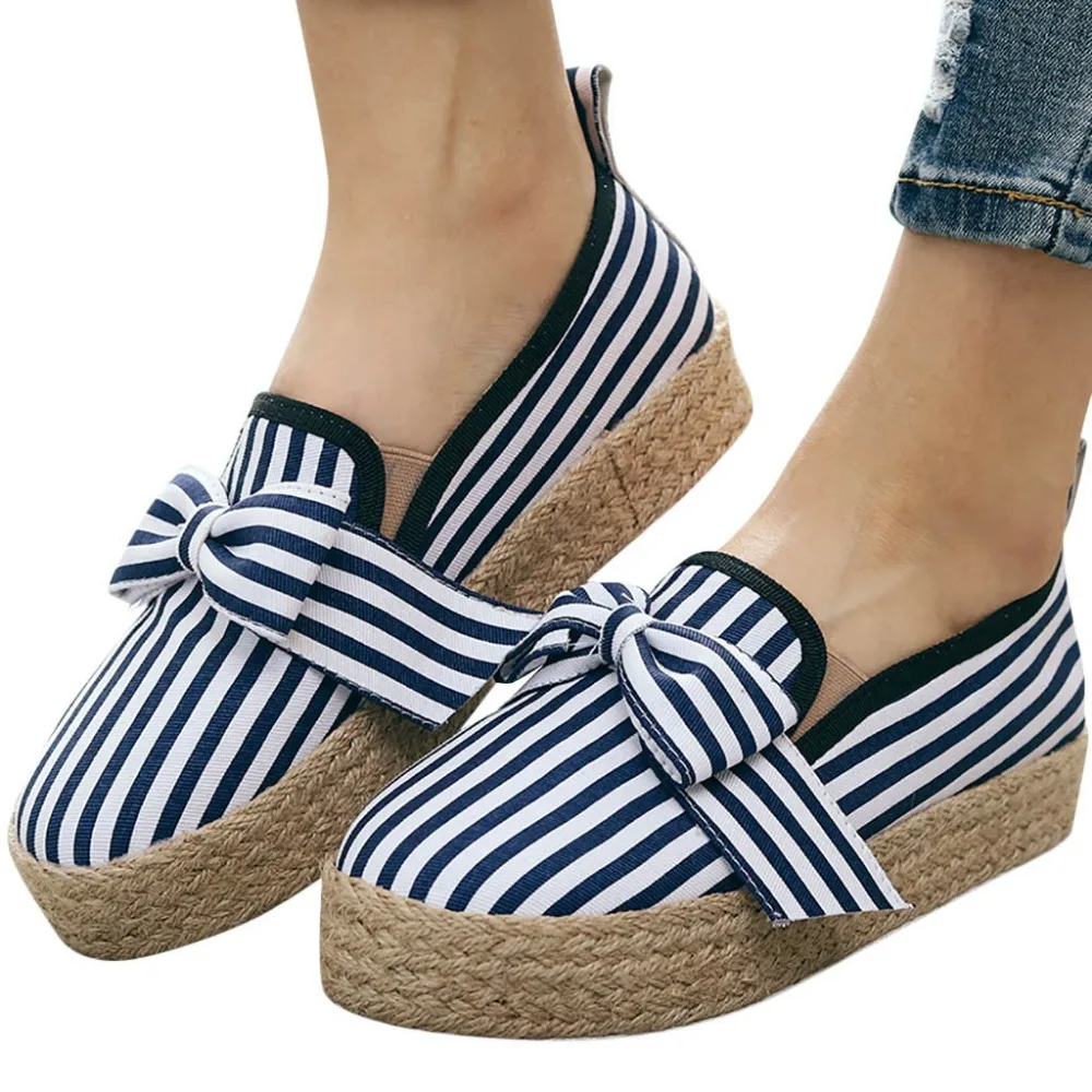 2019 Women's platform sports shoes casual students Rome plus size single female shoes comfortable sports shoes for ladies 40J5 (8)