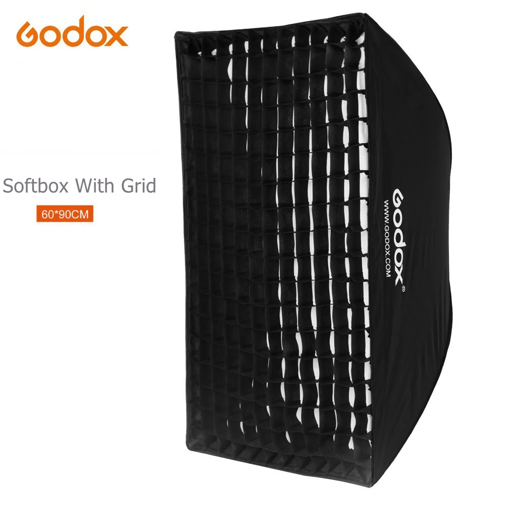 Отражатель софтбокса для зонта Godox 60*90 см с сеткой светильник в виде сот софтбокс