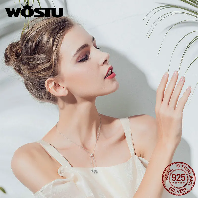 Женское ожерелье из серебра 925 пробы с подвеской в виде семейного дерева|necklaces for
