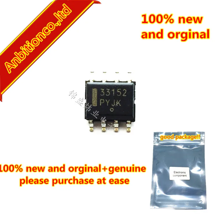 10 個 100% 新機能と元祖 MC33152DR2G 33152 SOP8 高速デュアル Mosfet ドライバ在庫|携帯電話 アクセサリ ...