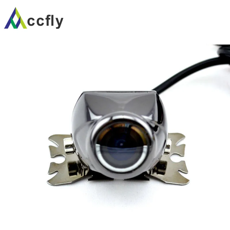 

ACCFLY Waterproof Car Rear View Backup Camera Butterfly-Sized, reverse camera cam,Stainless Polished Surface