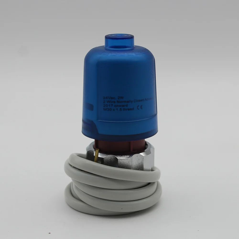 Cuasting Actionneurs /éLectriques /à Chauffage Par Plancher Normale Ouverts 220V 2VA S/éParateur Deau Vanne De R/éGulation De Temp/éRature Pour Radiateur De Plancher Collecteur De Thermostat