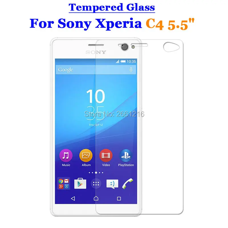 For Sony Xperia C4 Tempered Glass 9H 2.5D Premium Screen Protector Film For Sony Xperia C4 & C4 Dual 5.5 For Sony Xperia C4 Tempered Glass 9H 2.5D Premium Screen Protector Film For Sony Xperia C4 & C4 Dual 5.5