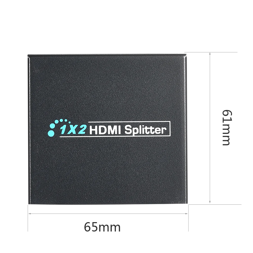 HDCP HDMI сплит-тер Full HD 3D 4K 1080p видео HDMI коммутатор 1X2 1X4 Сплит 1 в 2 Выход Усилитель дисплей для HDTV DVD PS3