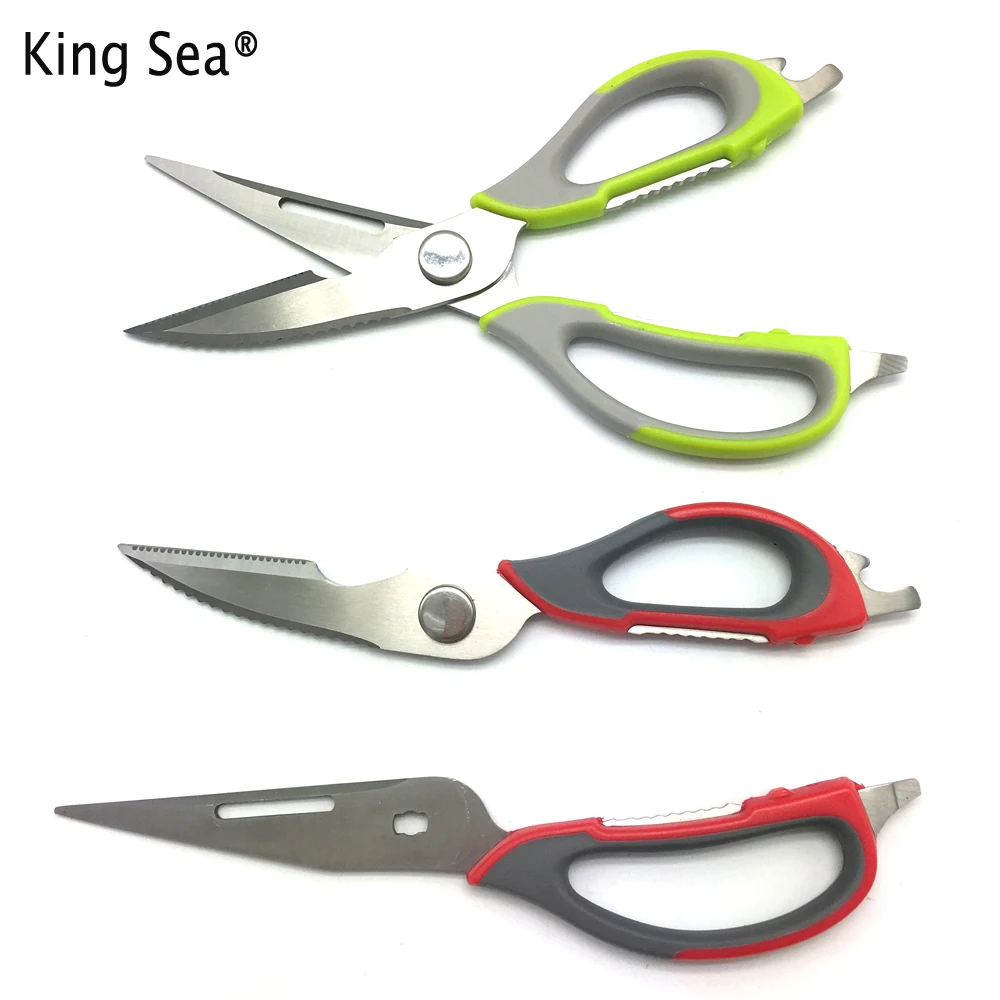 

kitchen scissors knife for fish chicken household stainless steel multifunction cutter shears kitchen knife vegetable knife