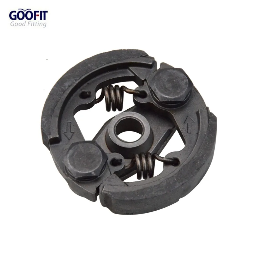 

GOOFIT Clutch Pads Heavy Duty Pocket Bike Shoe with Spring Pad For 44-6.40-6 43cc 47cc 49cc Minimoto Quad ATV Pit Bike Dirt Bike